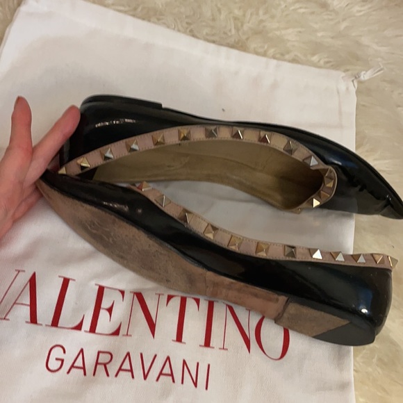Valentino Rock Studded Flats - Picture 7 of 13
